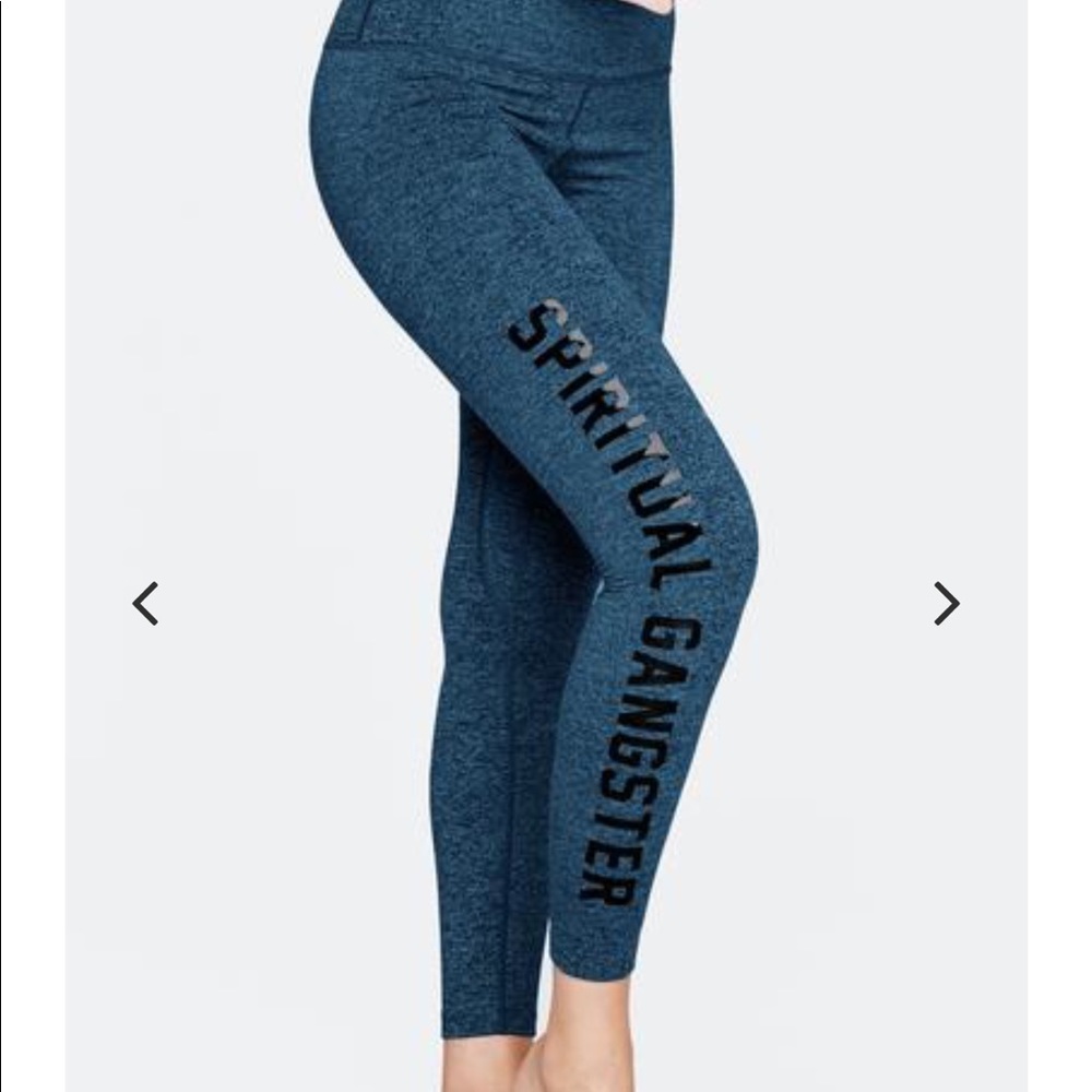 Spiritual gangster high-waisted 7/8 legging